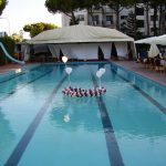 Piscina all'aperto nei mesi estivi Park Hotel Latina